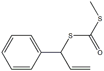 Dithiocarbonic acid S-methyl S-(1-phenyl-2-propenyl) ester