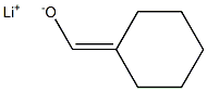 Lithium cyclohexylidenemethanolate
