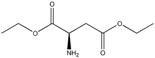 (R)-2-Aminobutanedioic acid diethyl ester Struktur