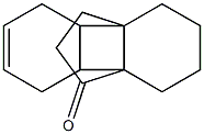 1,2,3,4,4b,5,8,8a-Octahydro-4a,8b-propanobiphenylen-9-one Structure