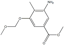 3-(Methoxymethoxy)-4-methyl-5-aminobenzoic acid methyl ester