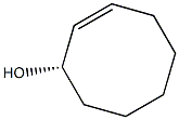 (1S)-2-シクロオクテン-1α-オール 化学構造式