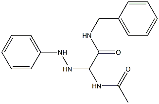 2-Acetylamino-2-(2-phenylhydrazino)-N-benzylacetamide