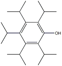 Pentaisopropylphenol Structure