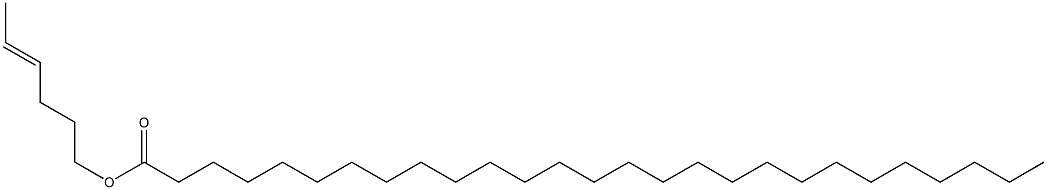 Heptacosanoic acid 4-hexenyl ester Struktur