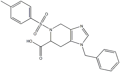 1-Benzyl-4,5,6,7-tetrahydro-5-(4-methylphenylsulfonyl)-1H-imidazo[4,5-c]pyridine-6-carboxylic acid