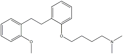 4-[2-[2-(2-Methoxyphenyl)ethyl]phenoxy]-N,N-dimethylbutan-1-amine