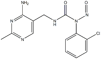  N'-[(4-Amino-2-methyl-5-pyrimidinyl)methyl]-N-(2-chlorophenyl)-N-nitrosourea