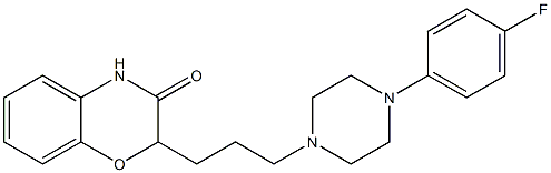 2-[3-[4-(4-Fluorophenyl)piperazin-1-yl]propyl]-2H-1,4-benzoxazin-3(4H)-one