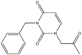 3-Benzyl-1-(2-oxopropyl)uracil