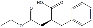 [S,(-)]-2-Benzylsuccinic acid 4-ethyl ester Struktur