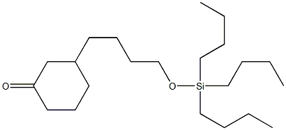 3-[4-[(Tributylsilyl)oxy]butyl]-1-cyclohexanone