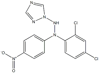 1-(1H-1,2,4-Triazol-1-yl)-2-[4-nitrophenyl]-2-(2,4-dichlorophenyl)hydrazine