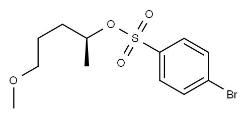 (+)-p-Bromobenzenesulfonic acid (S)-5-methoxypentane-2-yl ester