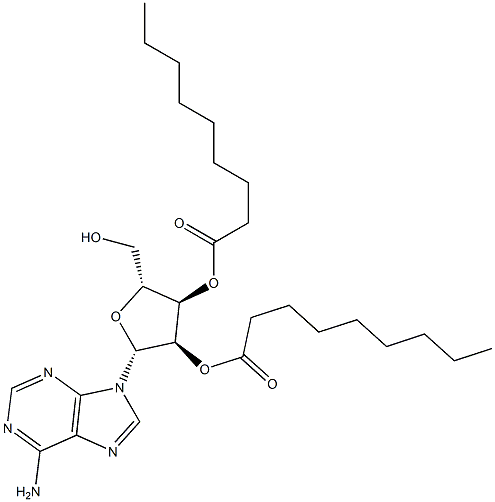 2'-O,3'-O-Bis(nonanoyl)adenosine