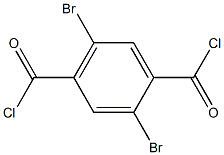 2,5-ジブロモテレフタル酸ジクロリド 化学構造式