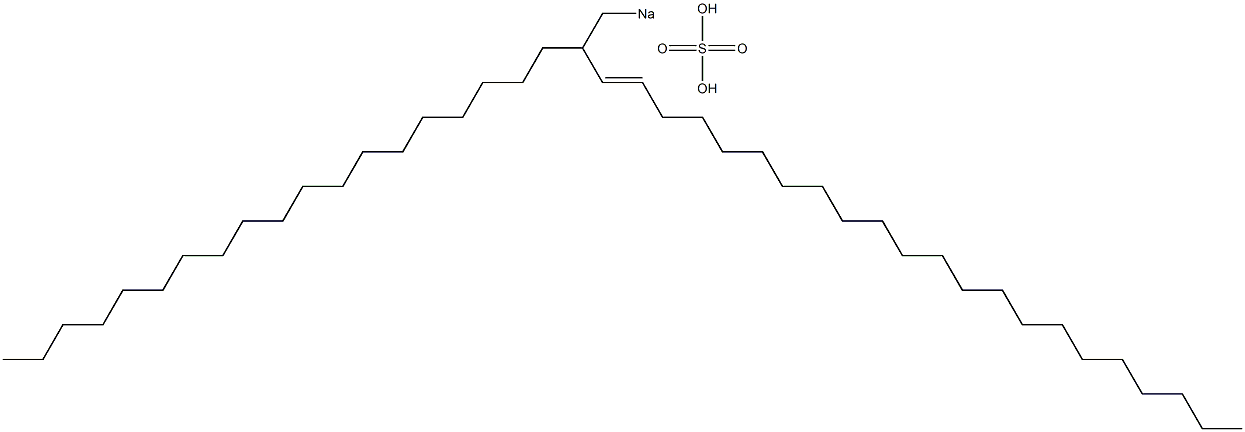 Sulfuric acid 2-nonadecyl-3-tetracosenyl=sodium ester salt