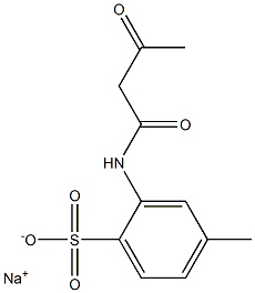 2-(Acetoacetylamino)-4-methylbenzenesulfonic acid sodium salt