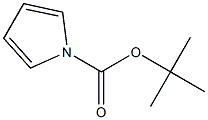 1-(tert-Butyloxycarbonyl)-1H-pyrrole Struktur
