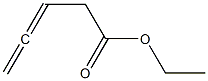 Ethyl 3,4-pentadienoate Struktur