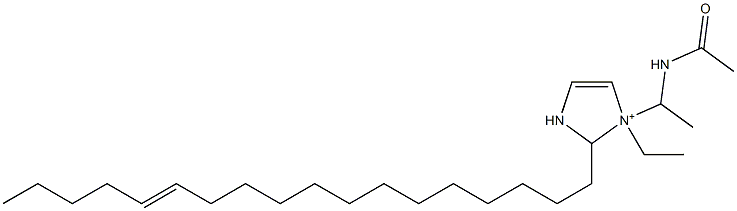 1-[1-(Acetylamino)ethyl]-1-ethyl-2-(13-octadecenyl)-4-imidazoline-1-ium