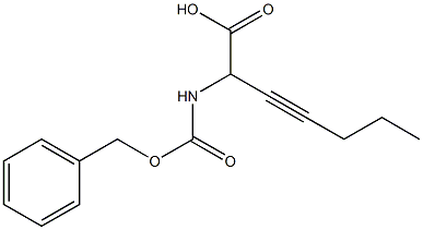 2-Benzyloxycarbonylamino-3-heptynoic acid