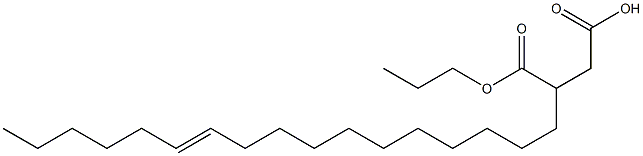 3-(11-Heptadecenyl)succinic acid 1-hydrogen 4-propyl ester|