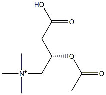 (S)-2-(Acetyloxy)-3-carboxy-N,N,N-trimethyl-1-propanaminium|