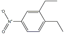 3,4-Diethyl-1-nitrobenzene Struktur