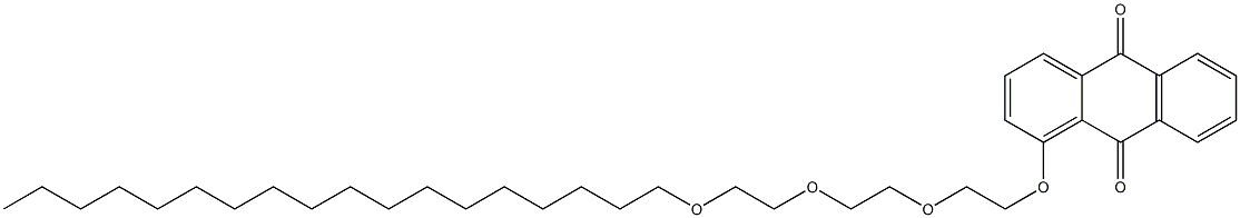1-[2-[2-[2-(Octadecyloxy)ethoxy]ethoxy]ethoxy]anthraquinone