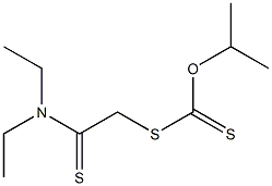 Dithiocarbonic acid O-isopropyl S-[2-(diethylamino)-2-thioxoethyl] ester