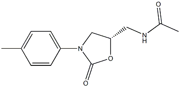 (5S)-5-Acetylaminomethyl-3-[4-methylphenyl]oxazolidin-2-one|