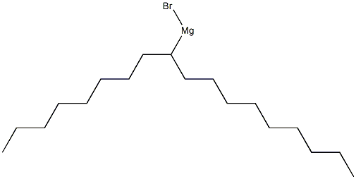(1-Octyldecyl)magnesium bromide Structure