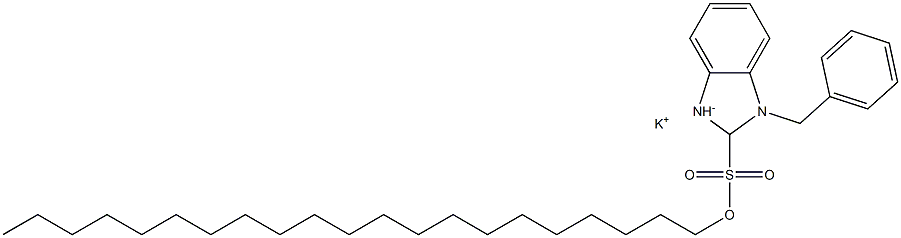  1-Benzyl-2,3-dihydro-2-henicosyl-1H-benzimidazole-2-sulfonic acid potassium salt