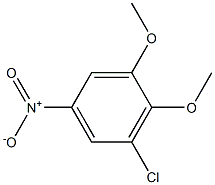 5-Chloro-3,4-dimethoxy-1-nitrobenzene Structure