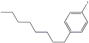 4-Octylphenyl iodide Structure