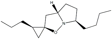 (2R,3aS,6R,2'R)-6-Butyl-2'-propyl-3a,4,5,6-tetrahydrospiro[pyrrolo[1,2-b]isoxazole-2(3H),1'-cyclopropane]