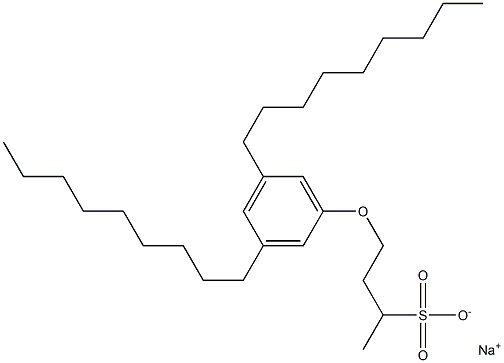 4-(3,5-Dinonylphenoxy)butane-2-sulfonic acid sodium salt