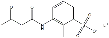 3-(Acetoacetylamino)-2-methylbenzenesulfonic acid lithium salt
