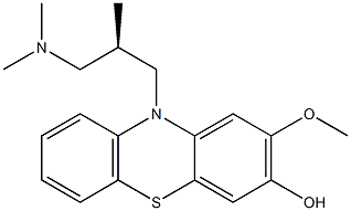 10-[(R)-3-(Dimethylamino)-2-methylpropyl]-2-methoxy-10H-phenothiazin-3-ol Structure