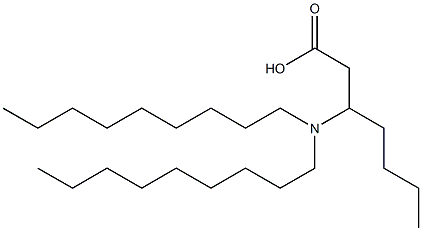 3-(Dinonylamino)heptanoic acid
