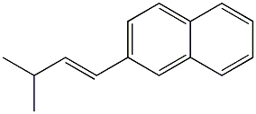 (E)-1-(2-Naphtyl)-3-methyl-1-butene