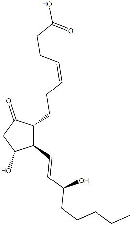 (4Z,11R,13E,15S)-11,15-Dihydroxy-9-oxoprosta-4,13-dien-1-oic acid
