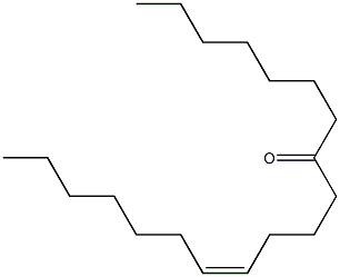 (12Z)-12-Nonadecen-8-one Structure