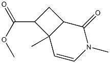  3-Methyl-6-methyl-2-oxo-3-azabicyclo[4.2.0]oct-4-ene-7-carboxylic acid methyl ester