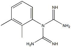 3-(2,3-Xylyl)biguanide Struktur