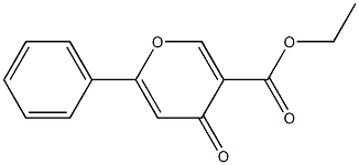 4-Oxo-6-phenyl-4H-pyran-3-carboxylic acid ethyl ester
