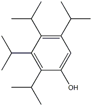 2,3,4,5-Tetraisopropylphenol Structure