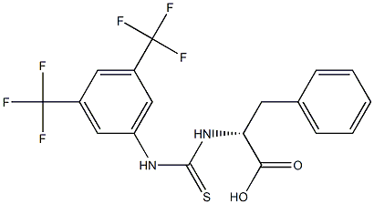 (R)-2-(3-(3,5-BIS(TRIFLUOROMETHYL)PHENYL)THIOUREIDO)-3-PHENYLPROPANOIC ACID