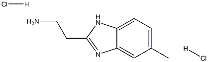 2-(5-Methyl-1H-benzimidazol-2-yl)ethanaminedihydrochloride Structure